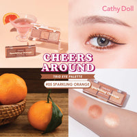 Sombra #5 CATHY DOLL CHEERS AROUND TRIO EYE PALETTE 2G X 3COLORS