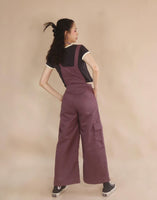 WIDE LEGS OVERALL (morado)